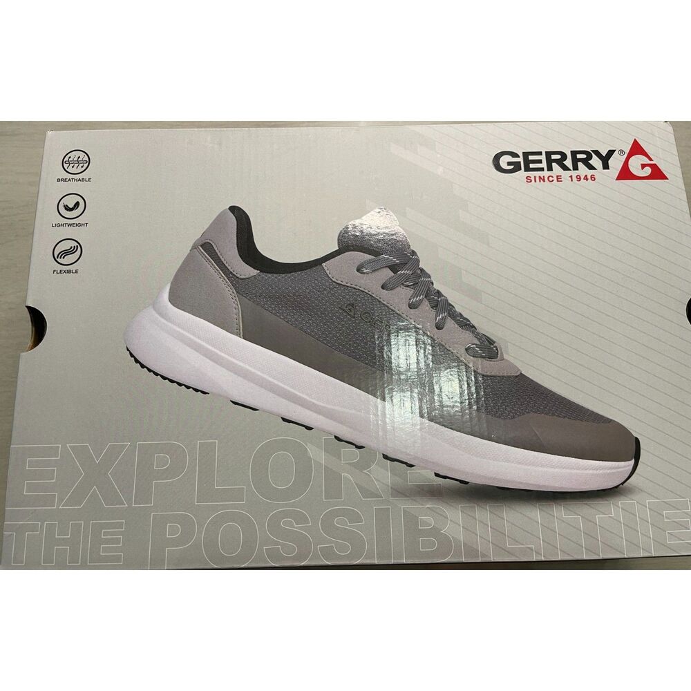 GERRY Creston Men’s Gray Sneakers Athletic Casual Shoes Size 10 New w/box